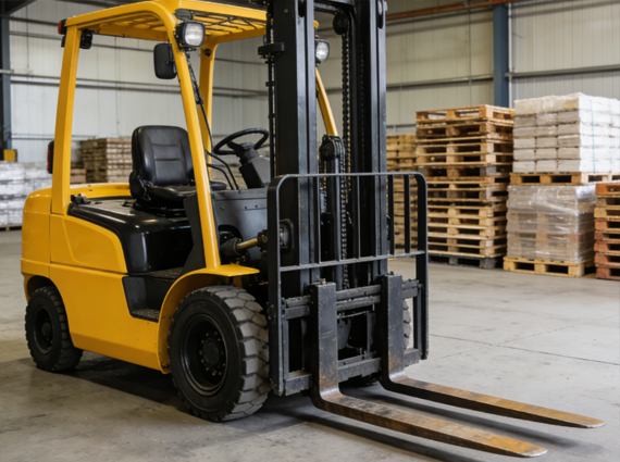Forklift in Warehouse Operations