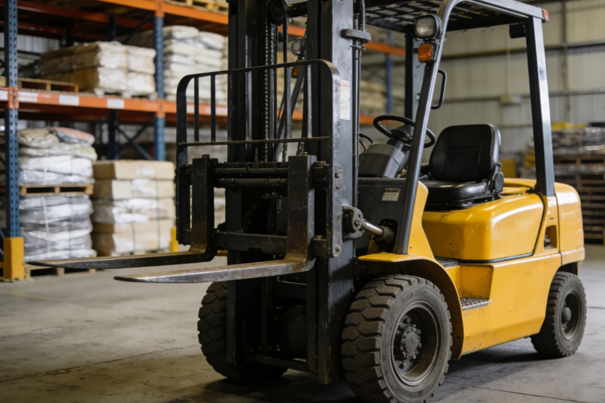 Construction Site Forklift Hire